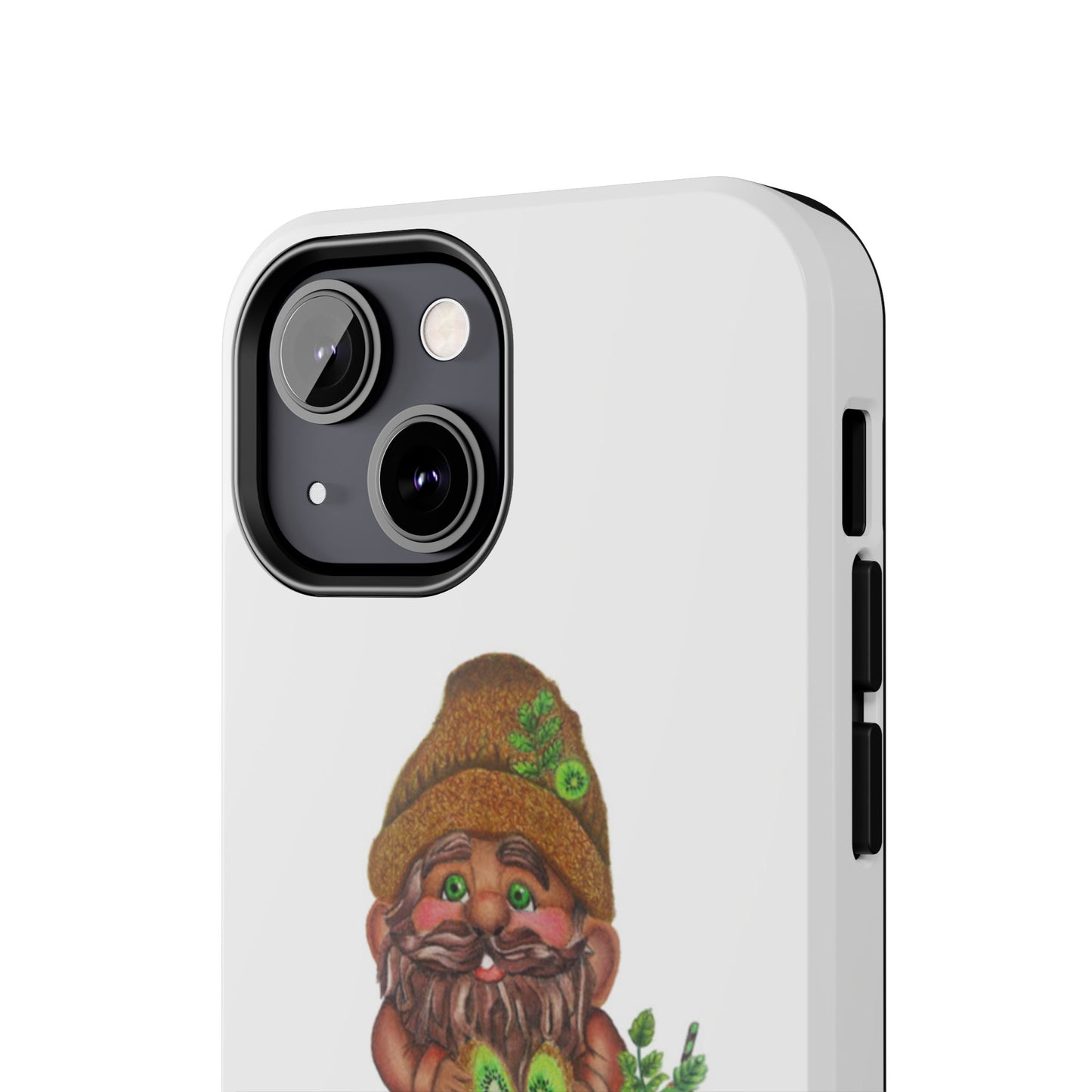 Funny Kiwi Gnome Phone Cases, Phone Covers for Gnome Lovers, Cute Gift for Gardeners, Unique Tech Accessories, Holiday Gifts