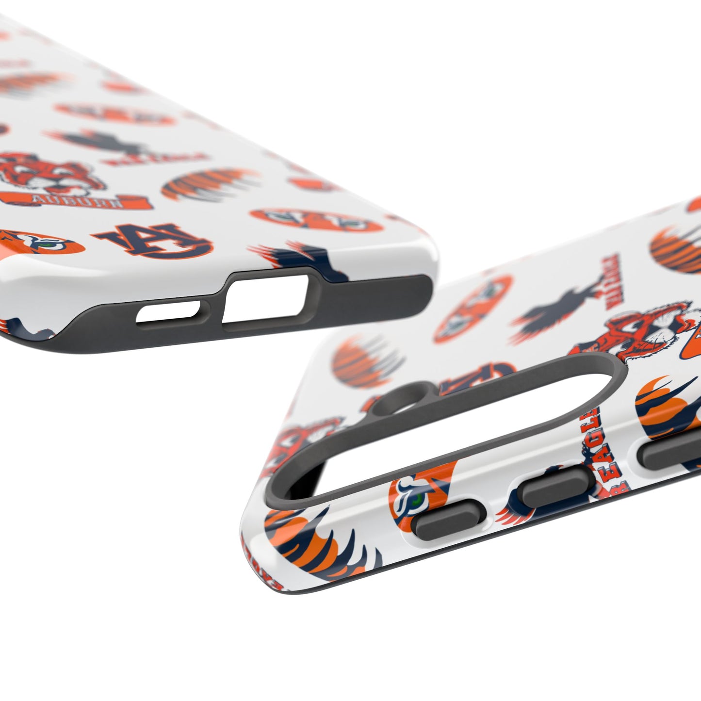 Auburn Fan Phone Case, Sports Team Accessory, Gift for Auburn Fans, Durable Cover, College Game Day