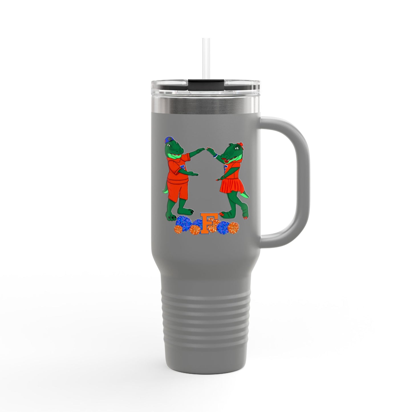 Florida Gators Insulated Travel Mug for Vibrant Adventures - Fun Design, Gift Idea, Great for Camping, Road Trips, and Daily Hydration