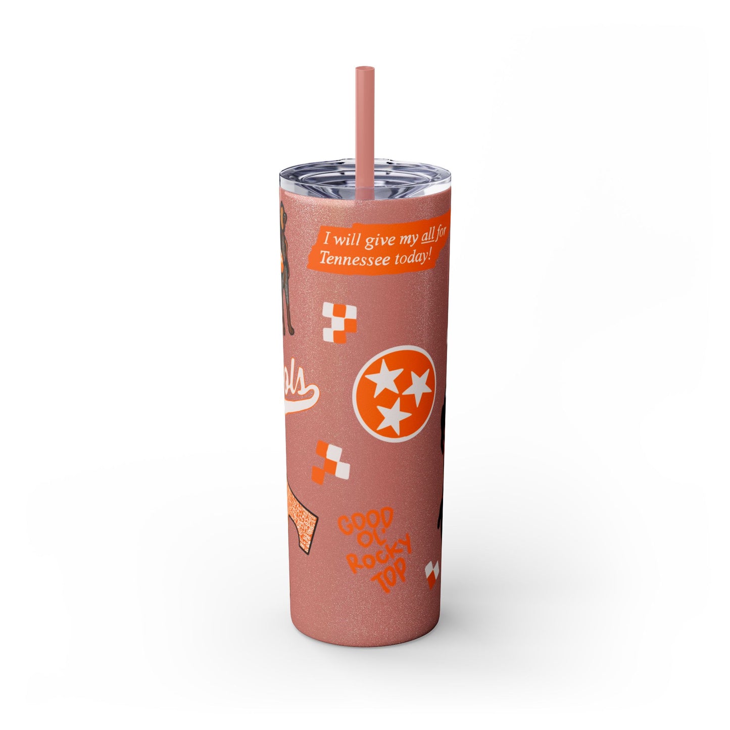 Tennessee Spirit Tumbler, 20oz | School Pride Cup for Gameday & Tailgating | Ideal for Fans, Students & Alumni