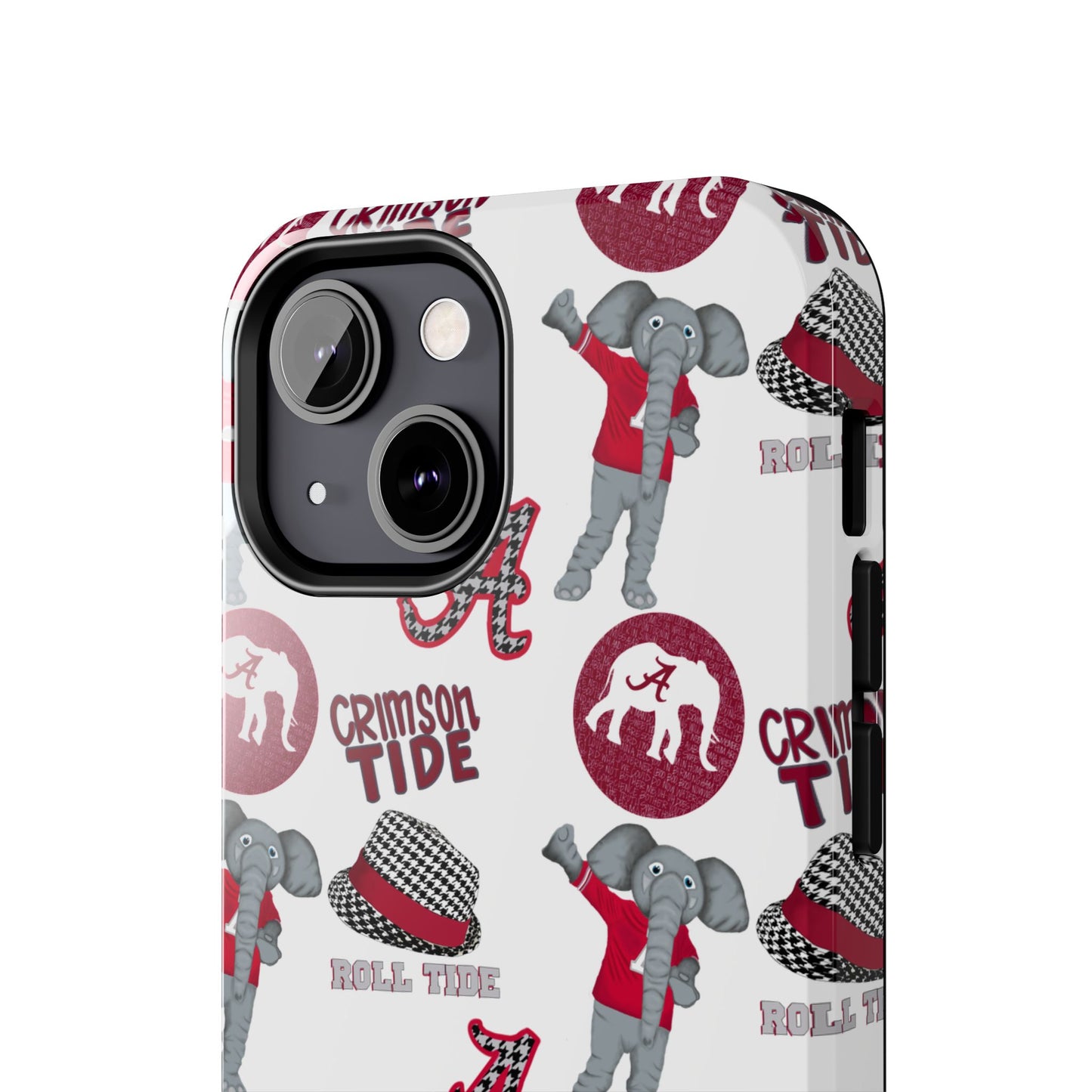 Alabama Crimson Tide Phone Case - Tough, Durable, Elephant Design, Sports Fan Accessories, College Team Gift, Graduation Presents