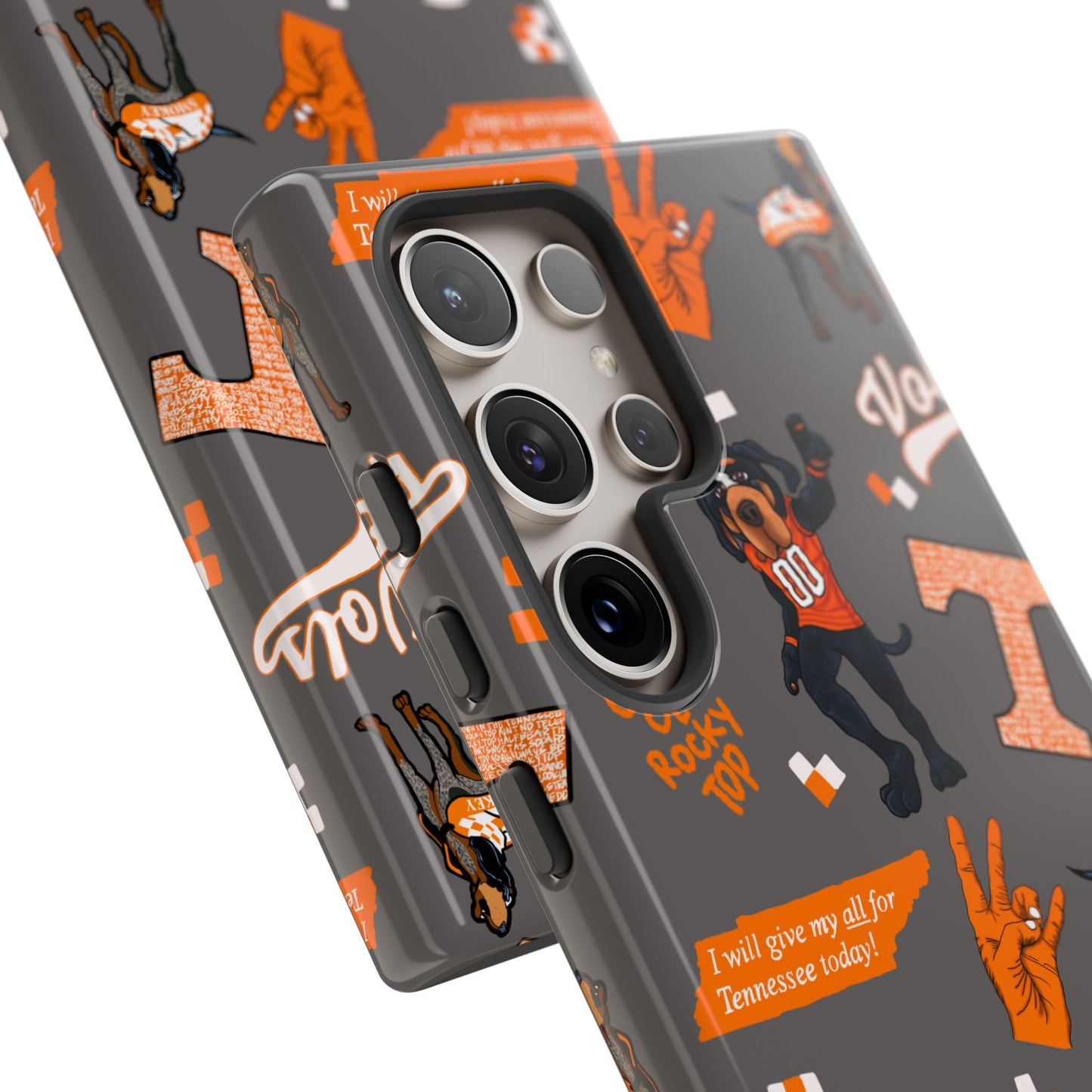 Tough Cases - Tennessee Fan Phone Case, Sports Team Accessory, Gift for Volunteers Fans, Durable Cover, College Game Day