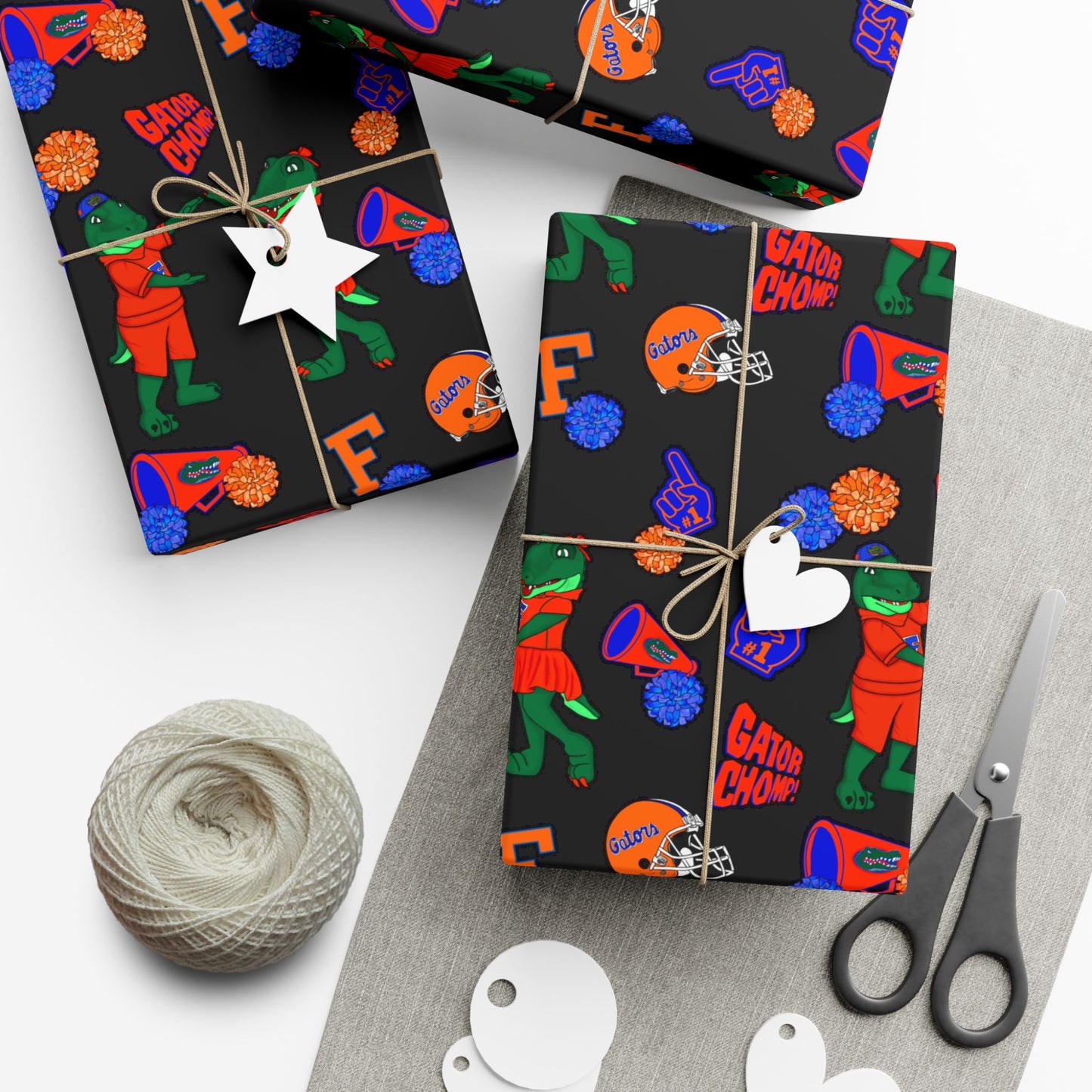 Florida Gators Football Gift Wrap Paper — Team Spirit Wrapping Paper for Fans & Game Day