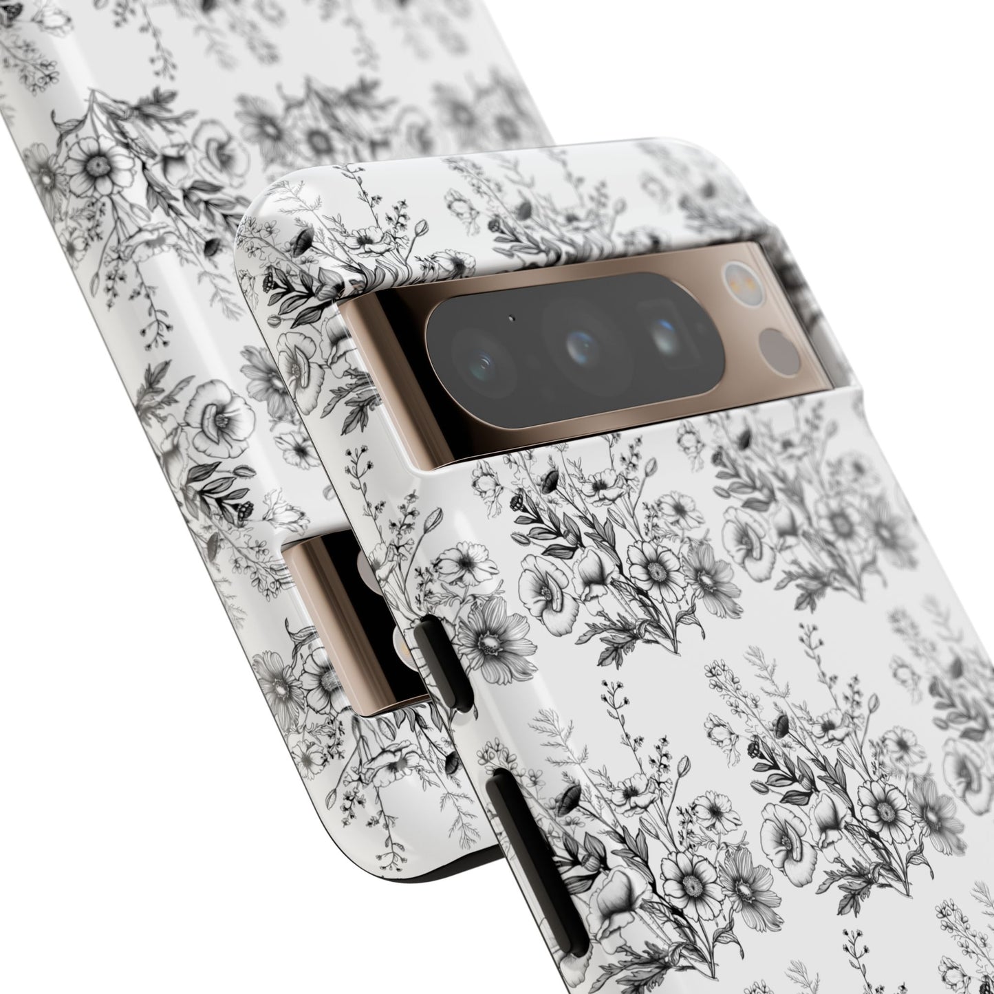 Floral Phone Case, Tough Cases with Elegant Black and White Design, Protective Cover for Fashion Lovers, Unique Gift for All [...]