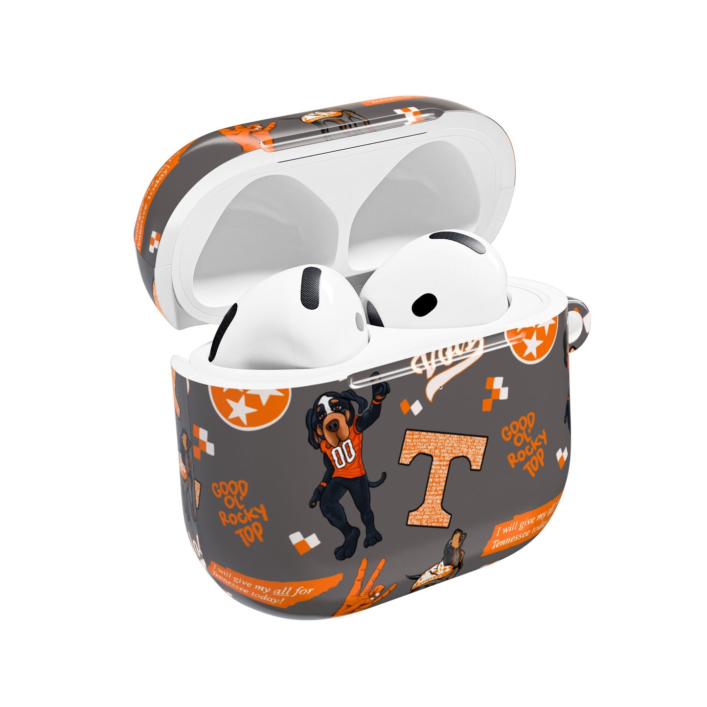 Tennessee Vols AirPod Case - Fierce Team Spirit with Fun Graphics, Perfect for Fans, Gifts for Holidays, College Game Day Essential, [...]