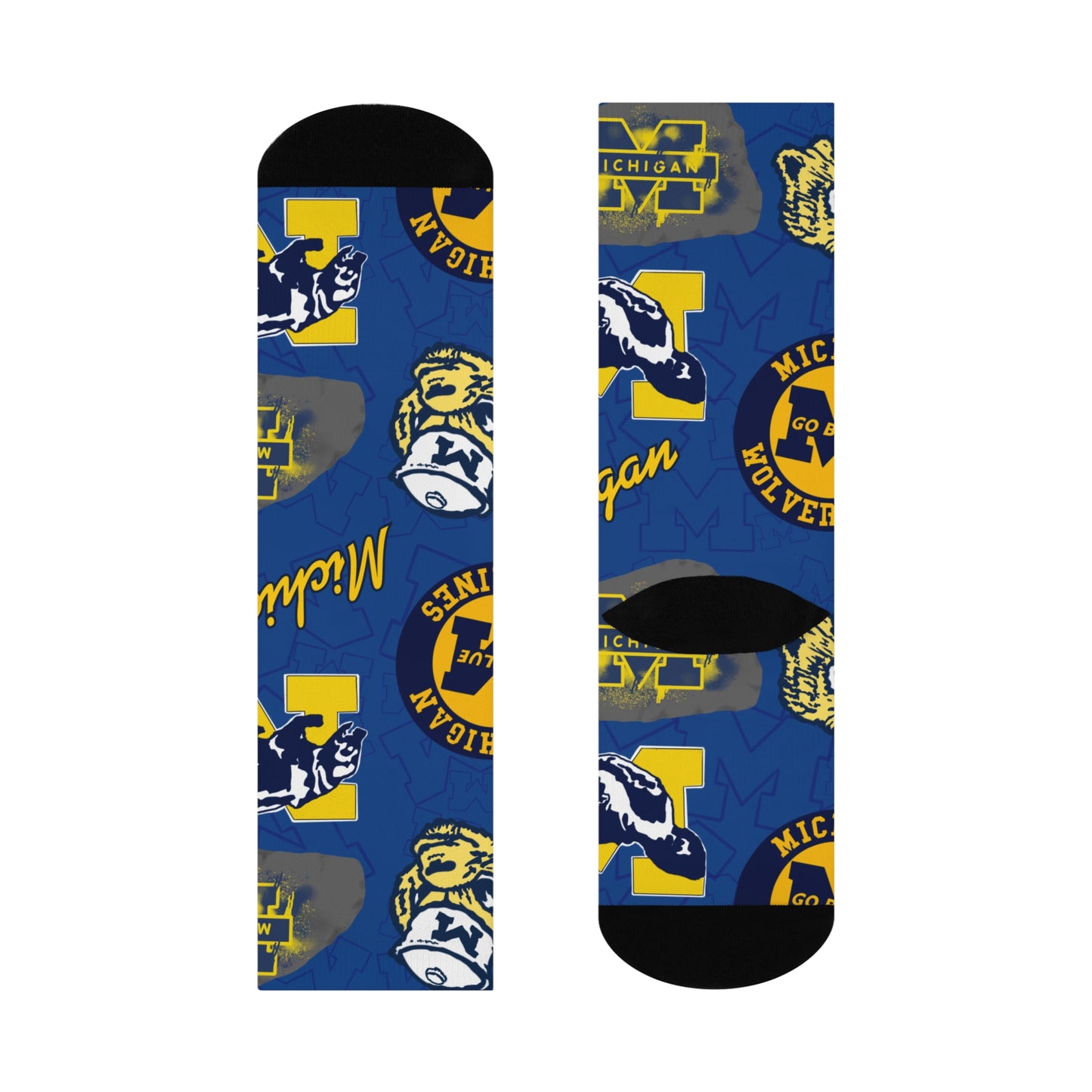 Michigan Wolverines Cushioned Crew Socks | Comfortable Sports Socks, Gift for Fans, College Spirit Wear, Unique Athletic Socks, Team [...]