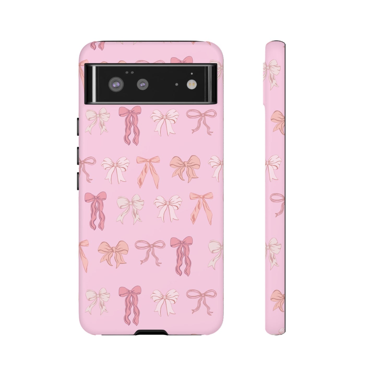 Cute Phone Case with Bow Design | Pink Aesthetic | Gifts for Her, Birthday Present, Trendy Phone Accessories, Fashionable Tech Cover