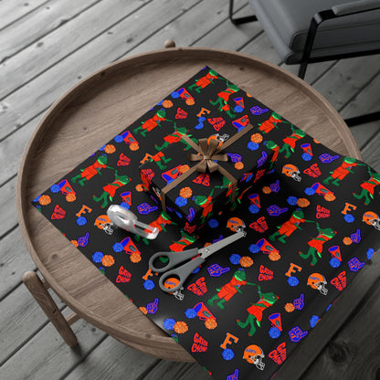 Florida Gators Football Gift Wrap Paper — Team Spirit Wrapping Paper for Fans & Game Day