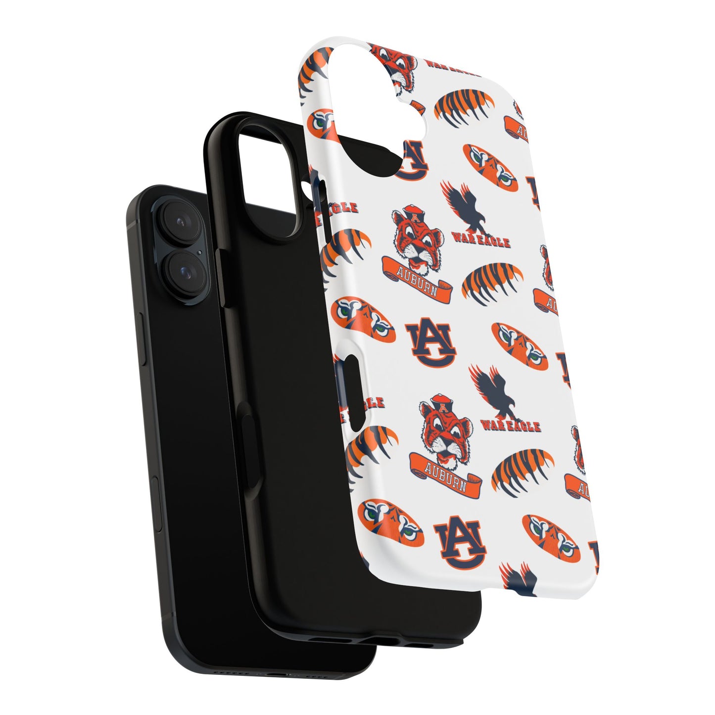 Auburn Fan Phone Case, Sports Team Accessory, Gift for Auburn Fans, Durable Cover, College Game Day
