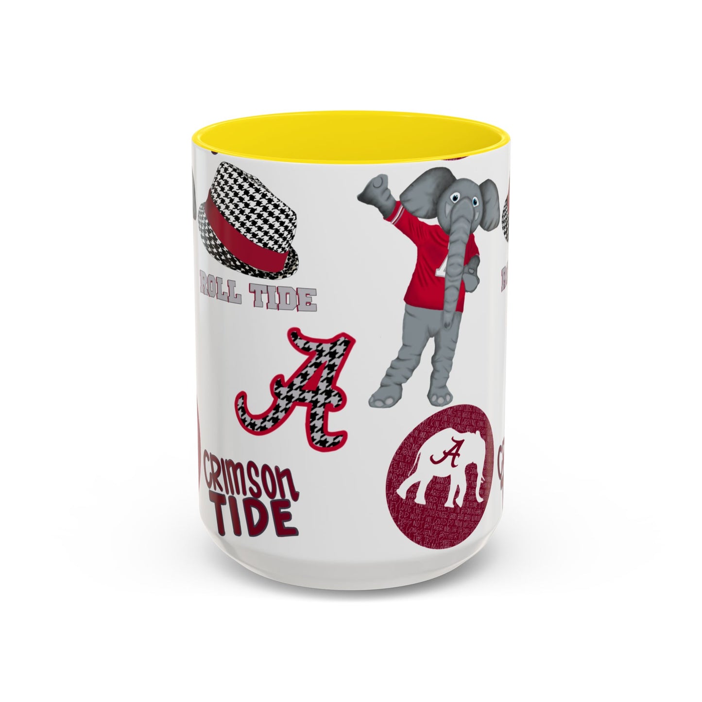 Crimson Tide Coffee Mug, Alabama Fan Cup, Roll Tide Mug, College Sports Gift, Game Day Drinkware