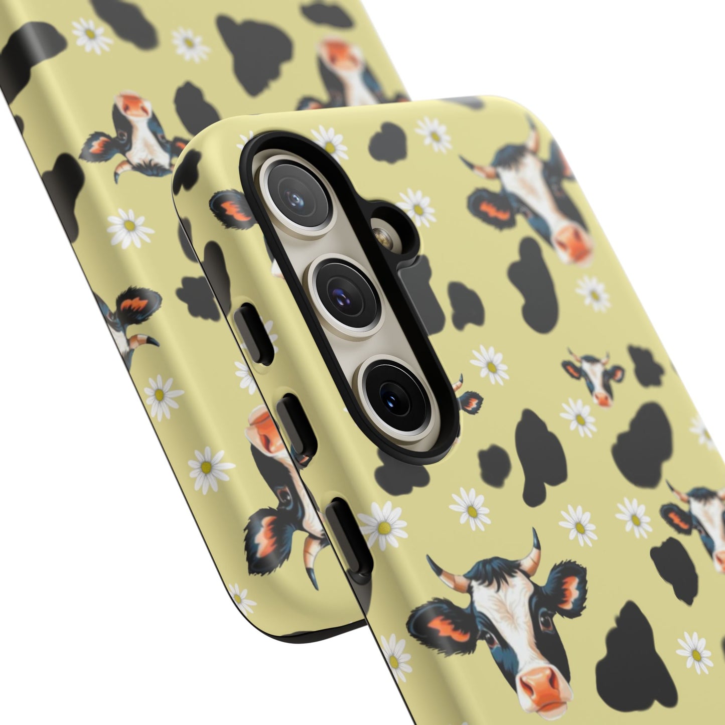 Cow Print Phone Case - Cute Protection for Animal Lovers, Gift for Farmhouse Decor, Cheerful Cow Design