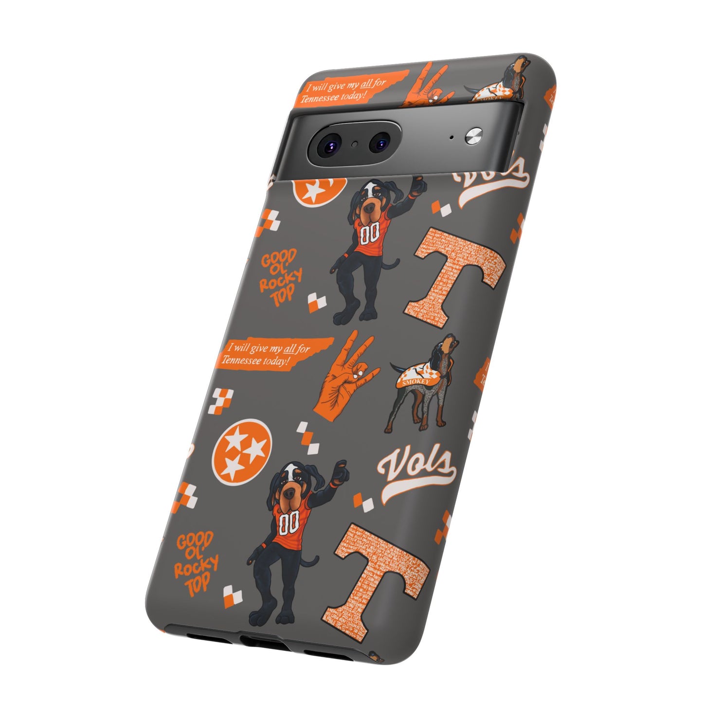 Tough Cases - Tennessee Fan Phone Case, Sports Team Accessory, Gift for Volunteers Fans, Durable Cover, College Game Day