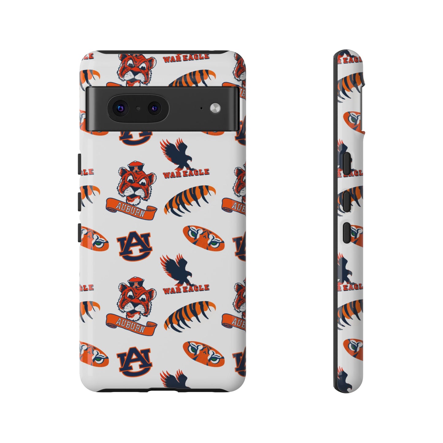Auburn Fan Phone Case, Sports Team Accessory, Gift for Auburn Fans, Durable Cover, College Game Day