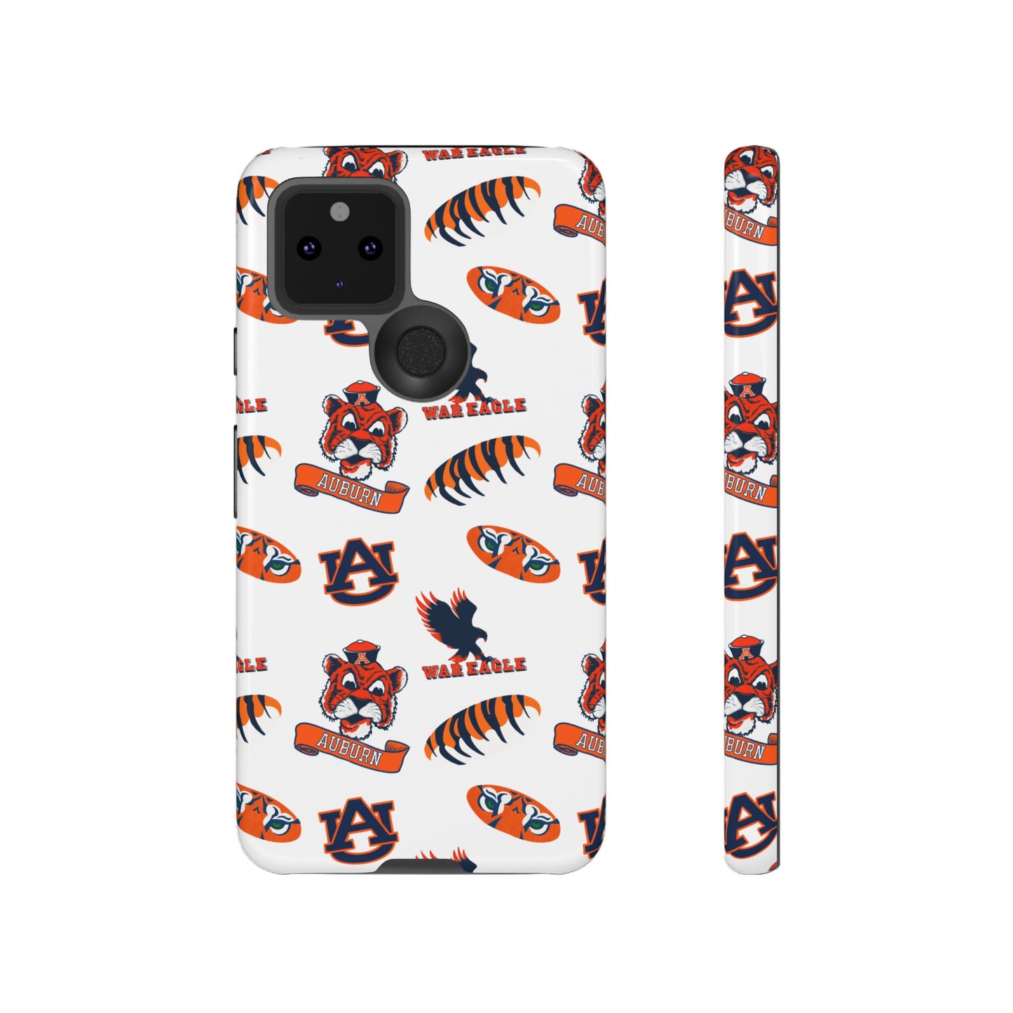 Auburn Fan Phone Case, Sports Team Accessory, Gift for Auburn Fans, Durable Cover, College Game Day