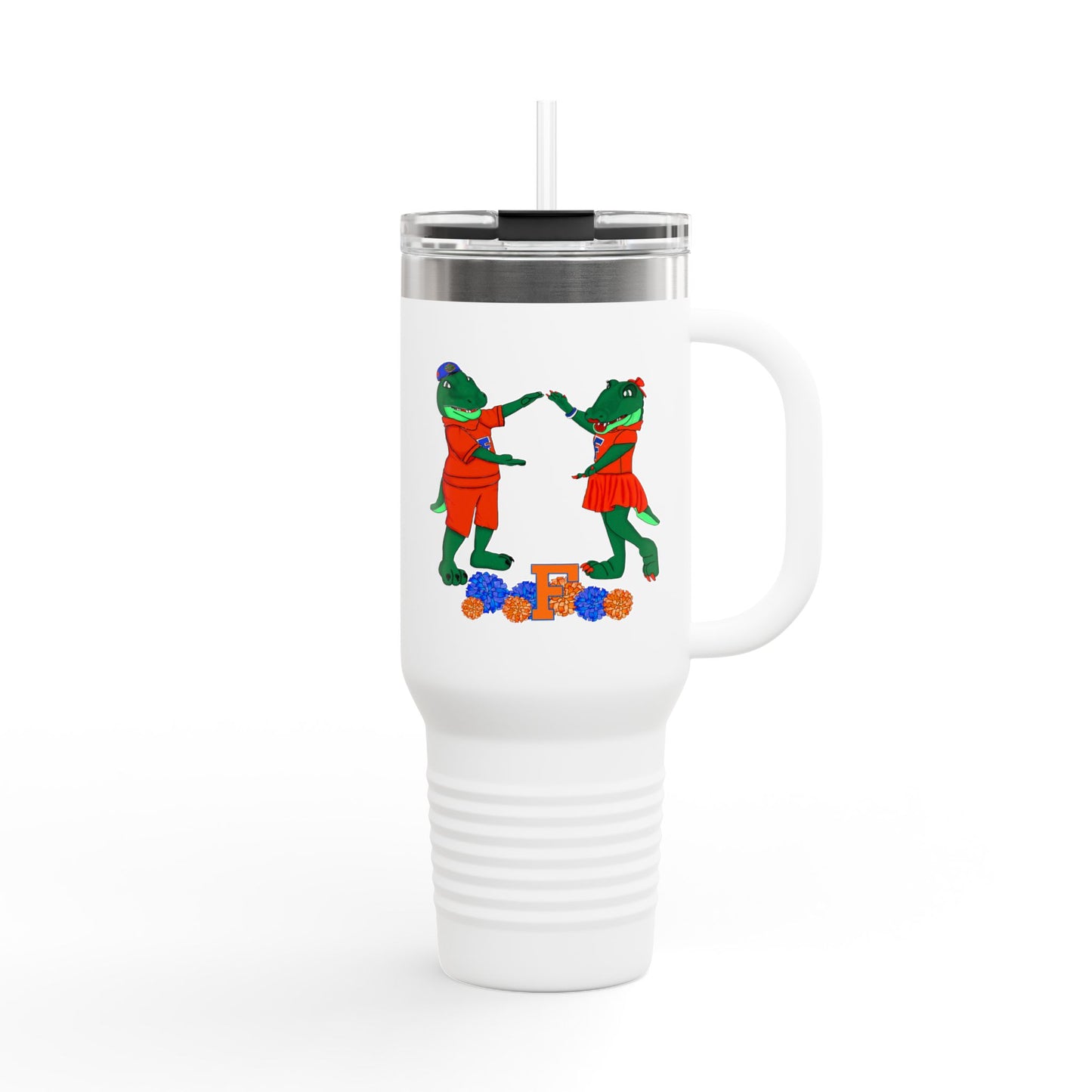 Florida Gators Insulated Travel Mug for Vibrant Adventures - Fun Design, Gift Idea, Great for Camping, Road Trips, and Daily Hydration