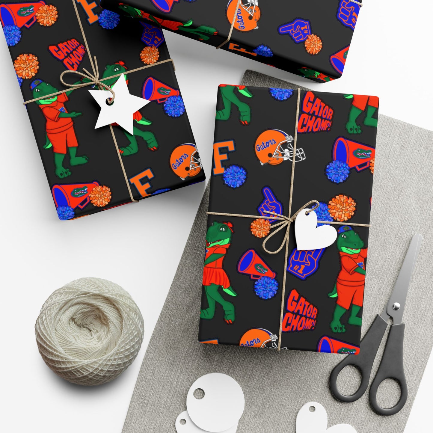 Florida Gators Football Gift Wrap Paper — Team Spirit Wrapping Paper for Fans & Game Day