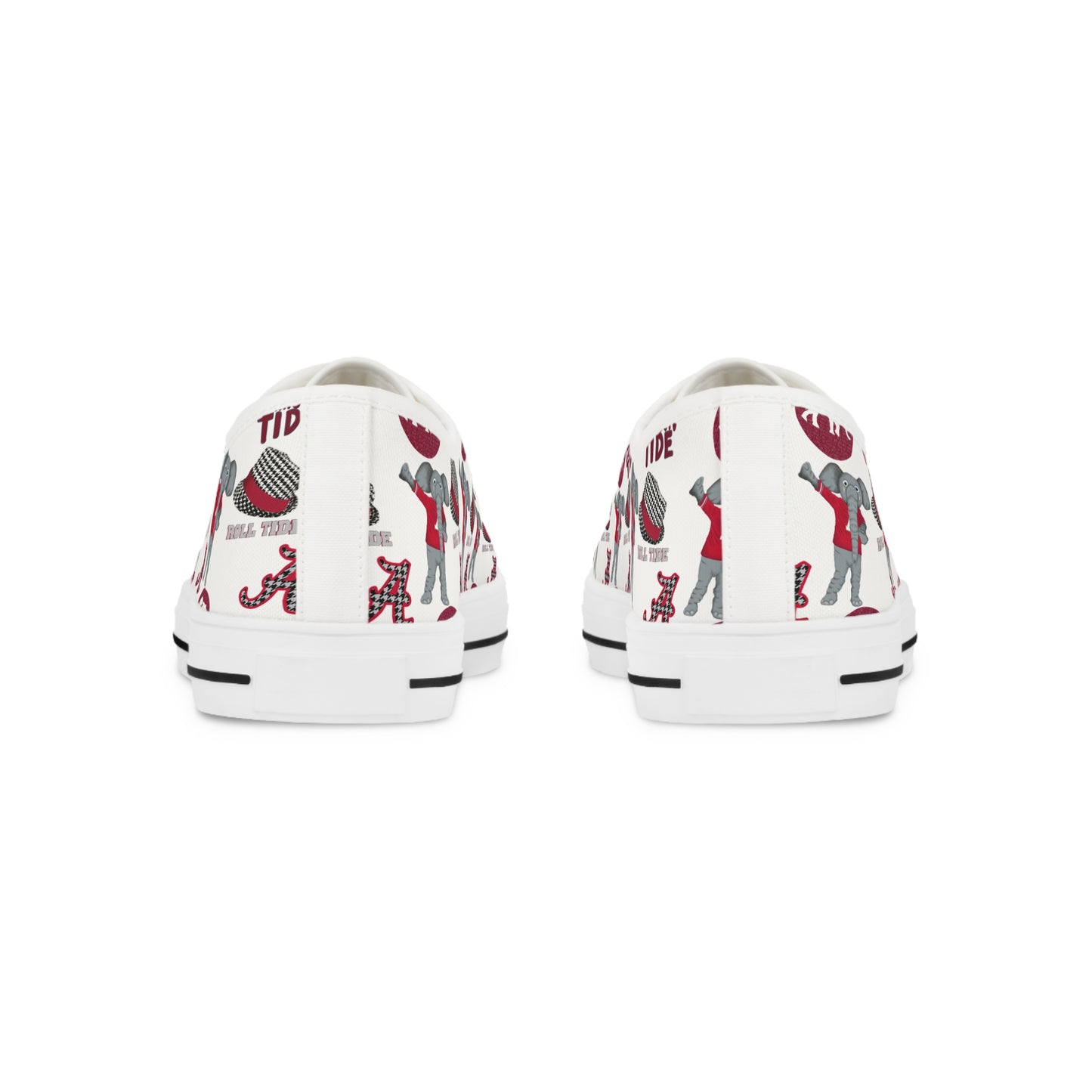 Men's Alabama Low Top Sneakers | Trendy Casual Shoes for Everyday Fashion, Gift for Him, Unique Footwear, Cool Sneakers, Custom Style