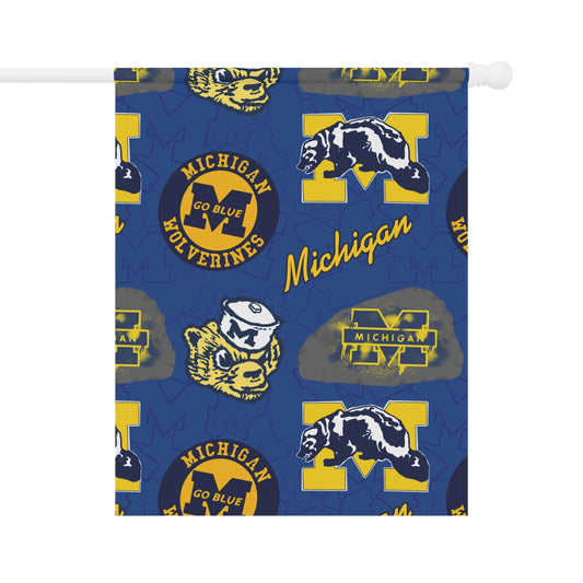 Michigan Wolverines Garden & House Flag