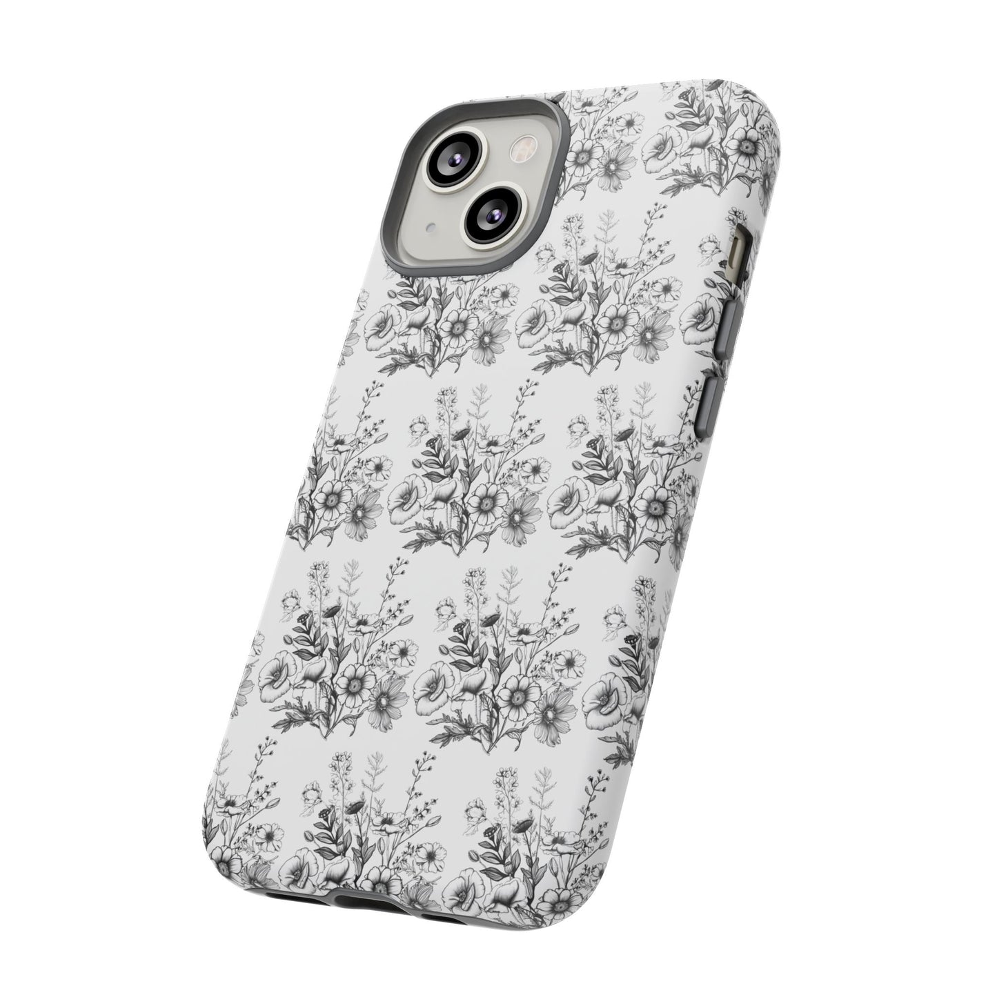 Floral Phone Case, Tough Cases with Elegant Black and White Design, Protective Cover for Fashion Lovers, Unique Gift for All [...]