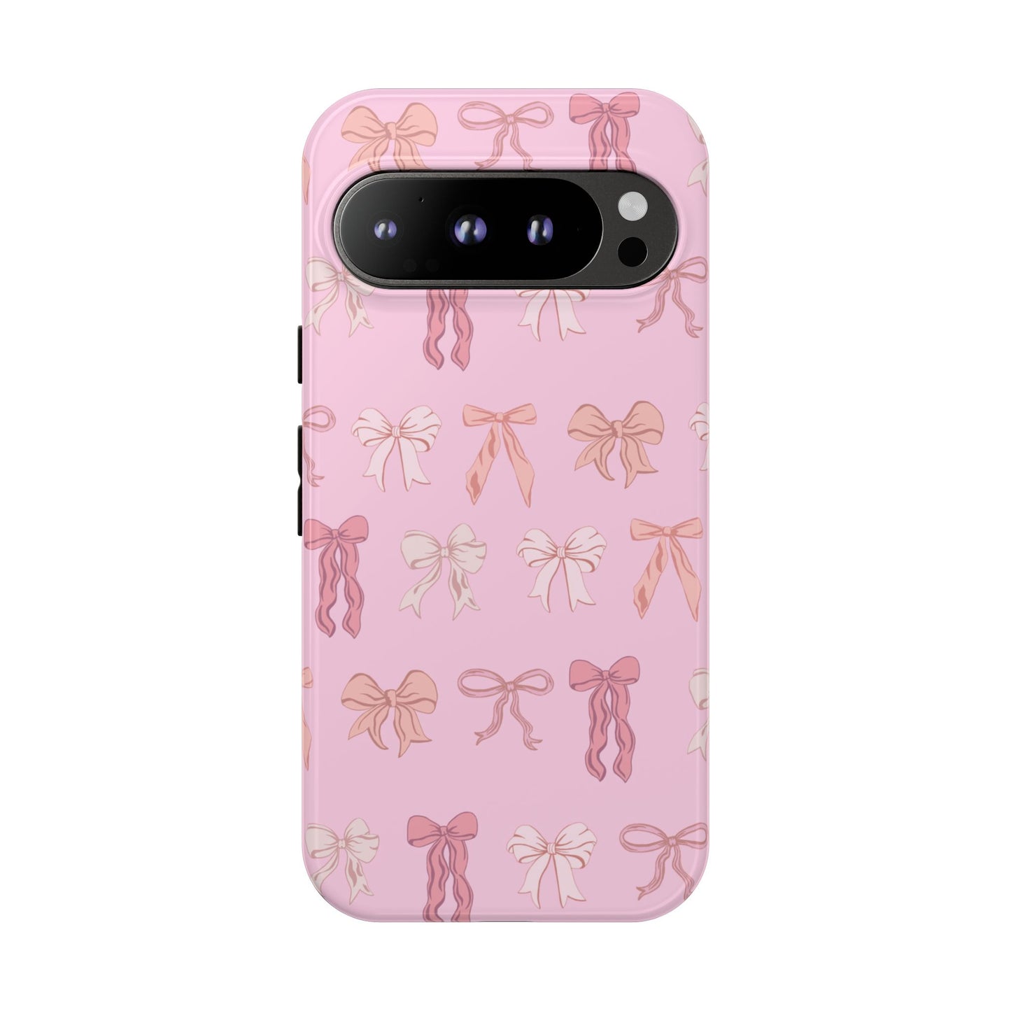 Cute Phone Case with Bow Design | Pink Aesthetic | Gifts for Her, Birthday Present, Trendy Phone Accessories, Fashionable Tech Cover