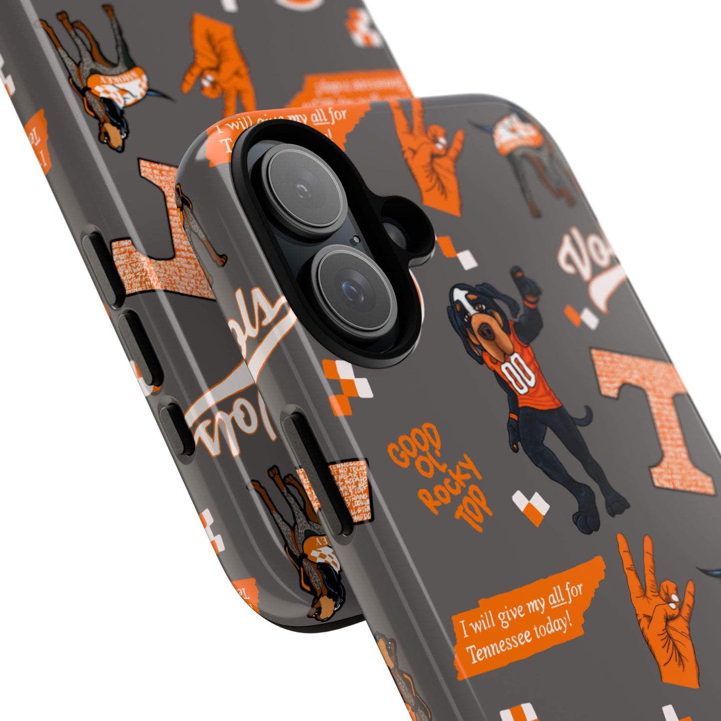 Tough Cases - Tennessee Fan Phone Case, Sports Team Accessory, Gift for Volunteers Fans, Durable Cover, College Game Day