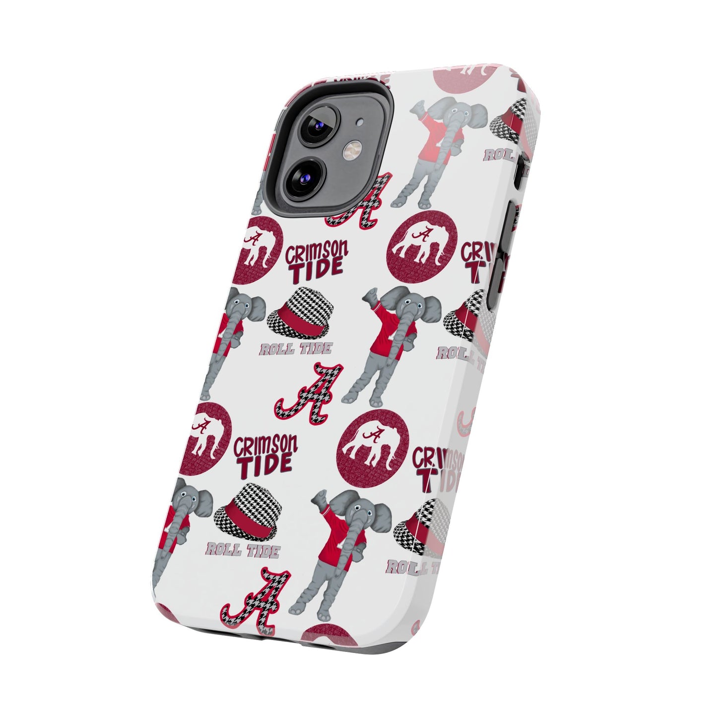 Alabama Crimson Tide Phone Case - Tough, Durable, Elephant Design, Sports Fan Accessories, College Team Gift, Graduation Presents