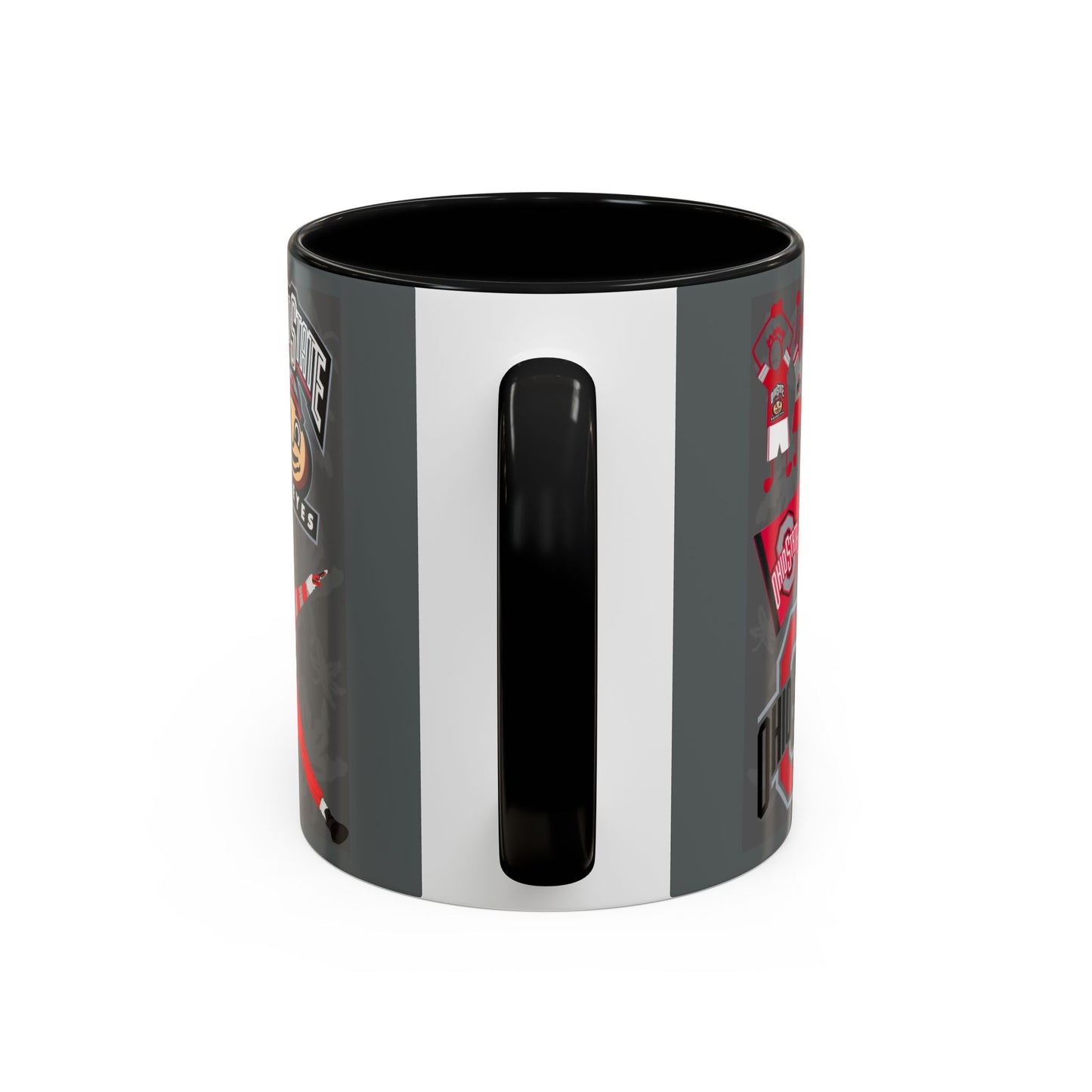 Ohio State Buckeyes Accent Coffee Mug | Gift for Fans, Sports Lovers, College Alumni, Holiday Decorations, Game Day Essentials