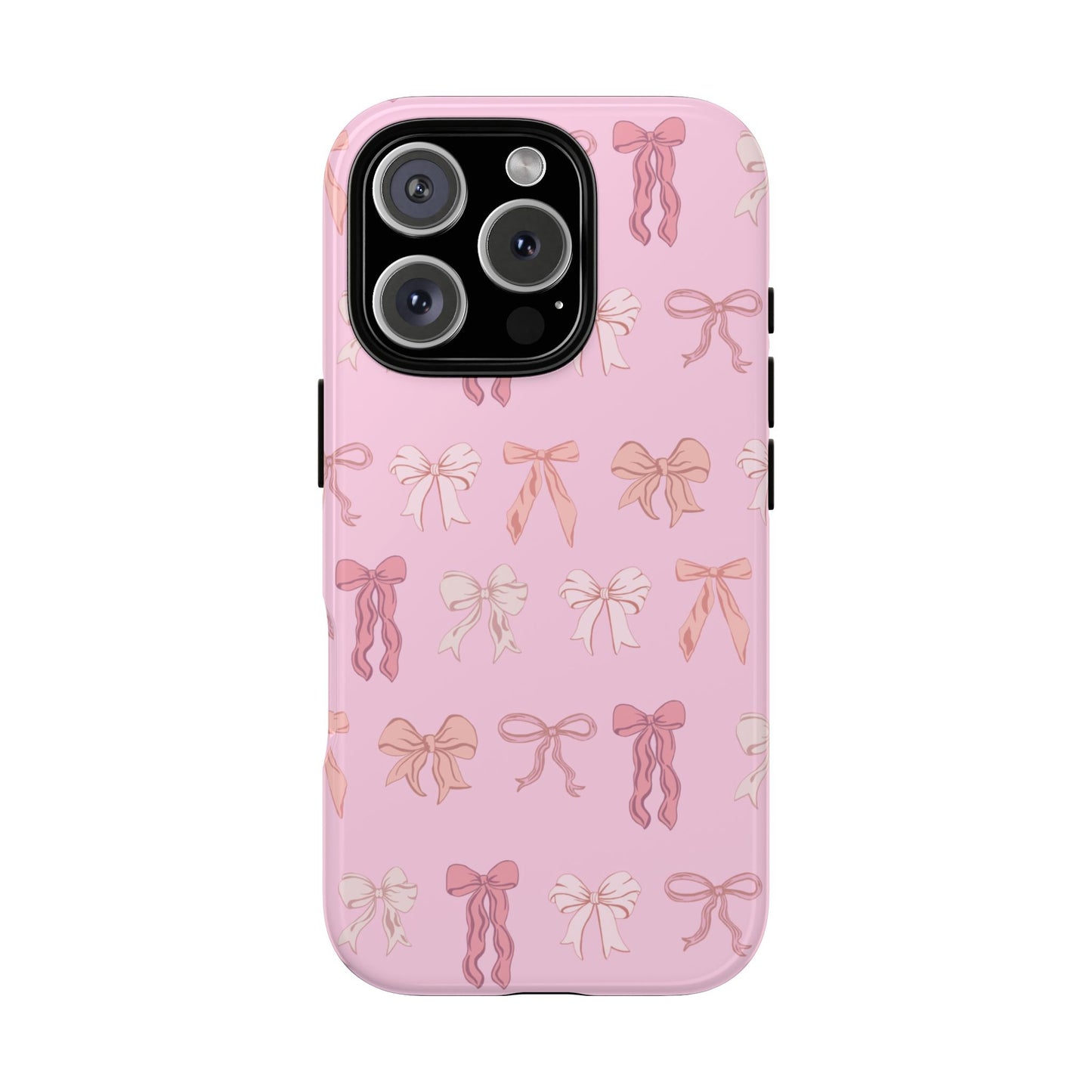 Cute Phone Case with Bow Design | Pink Aesthetic | Gifts for Her, Birthday Present, Trendy Phone Accessories, Fashionable Tech Cover