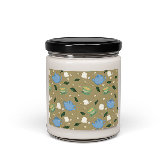 Cozy Tea Party Scented Soy Candle | Perfect Gift for Tea Lovers, Relaxation, Home Decor, Aromatherapy, Housewarming