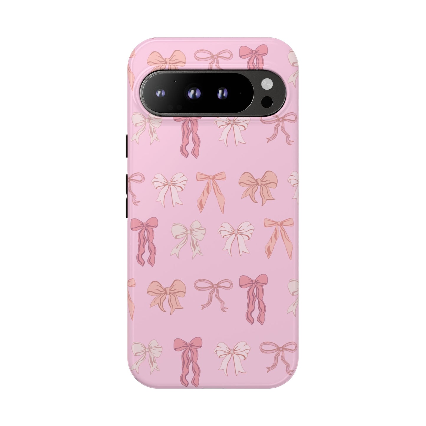 Cute Phone Case with Bow Design | Pink Aesthetic | Gifts for Her, Birthday Present, Trendy Phone Accessories, Fashionable Tech Cover