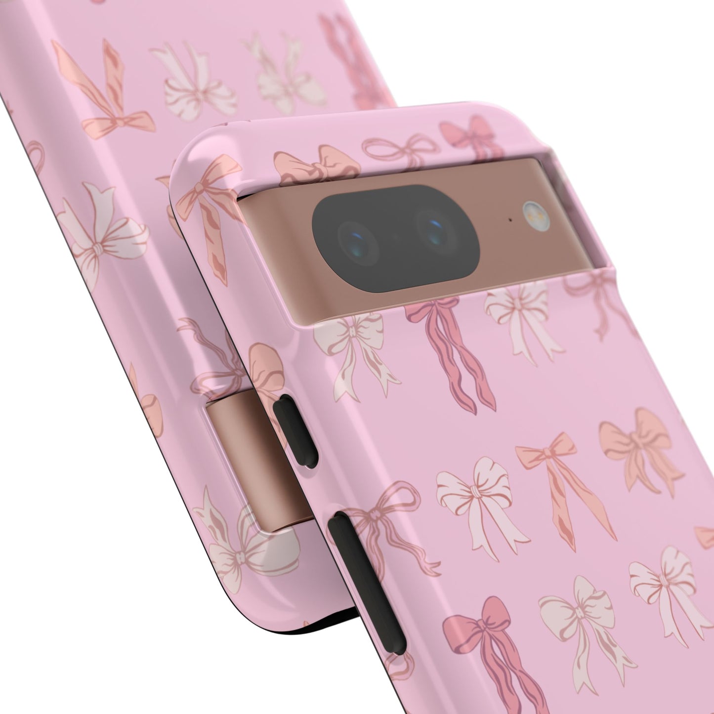 Cute Phone Case with Bow Design | Pink Aesthetic | Gifts for Her, Birthday Present, Trendy Phone Accessories, Fashionable Tech Cover