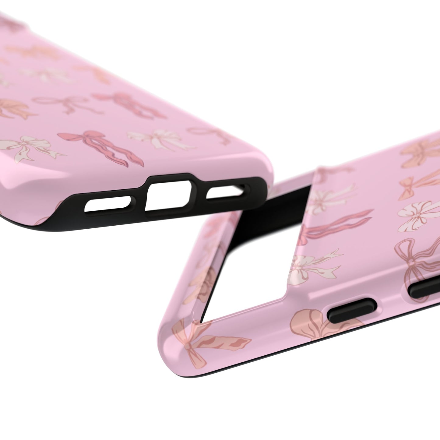 Cute Phone Case with Bow Design | Pink Aesthetic | Gifts for Her, Birthday Present, Trendy Phone Accessories, Fashionable Tech Cover