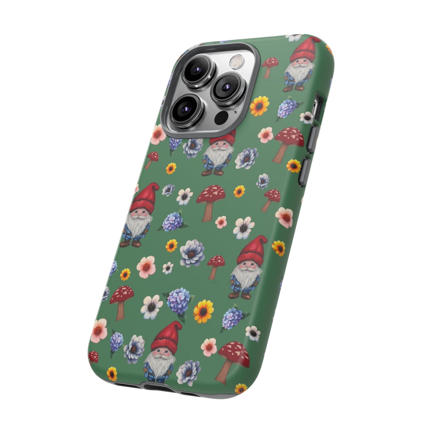 Gnome Garden Phone Case | Tough Cases for Nature Lovers | Cute Gnome Pattern | Floral & Mushroom Design | Gifts for Friends, Birthday [...]