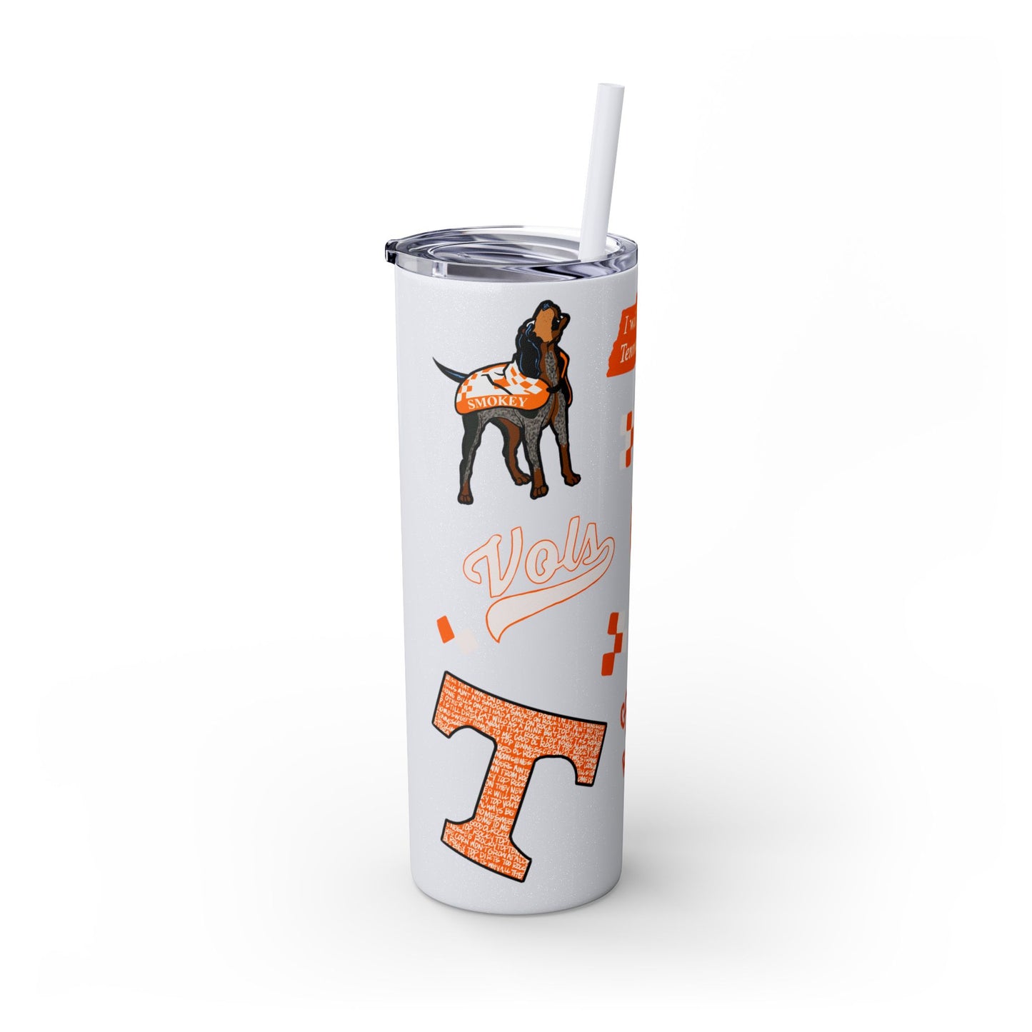 Tennessee Spirit Tumbler, 20oz | School Pride Cup for Gameday & Tailgating | Ideal for Fans, Students & Alumni