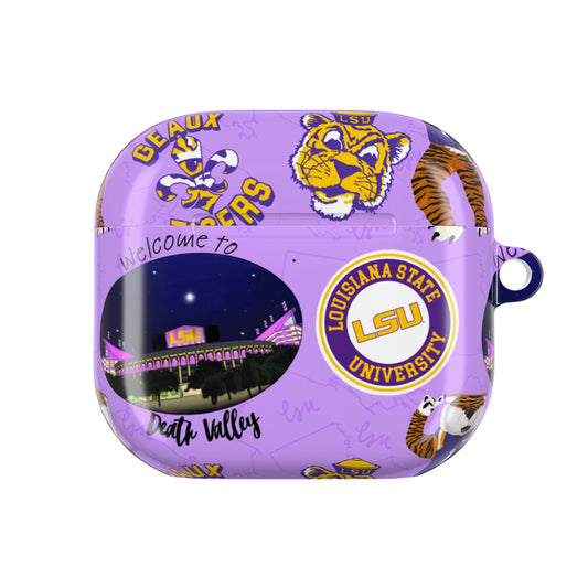 LSU Geaux Tigers AirPod Cases, Fun and Trendy Tech Accessory, Perfect Gift for Students, Sports Fans, and LSU Alumni