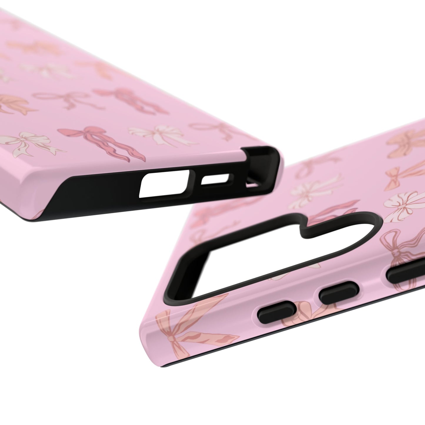 Cute Phone Case with Bow Design | Pink Aesthetic | Gifts for Her, Birthday Present, Trendy Phone Accessories, Fashionable Tech Cover
