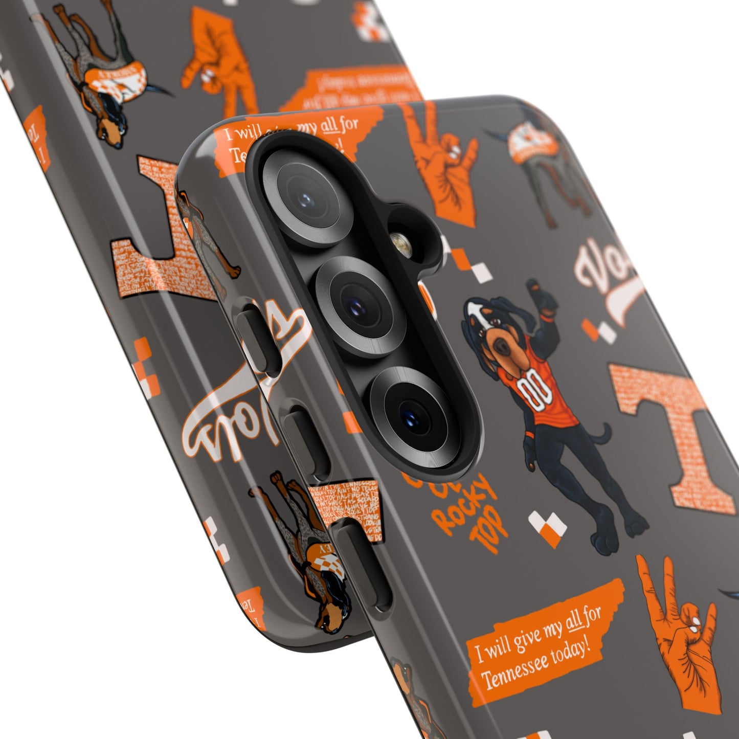 Tough Cases - Tennessee Fan Phone Case, Sports Team Accessory, Gift for Volunteers Fans, Durable Cover, College Game Day