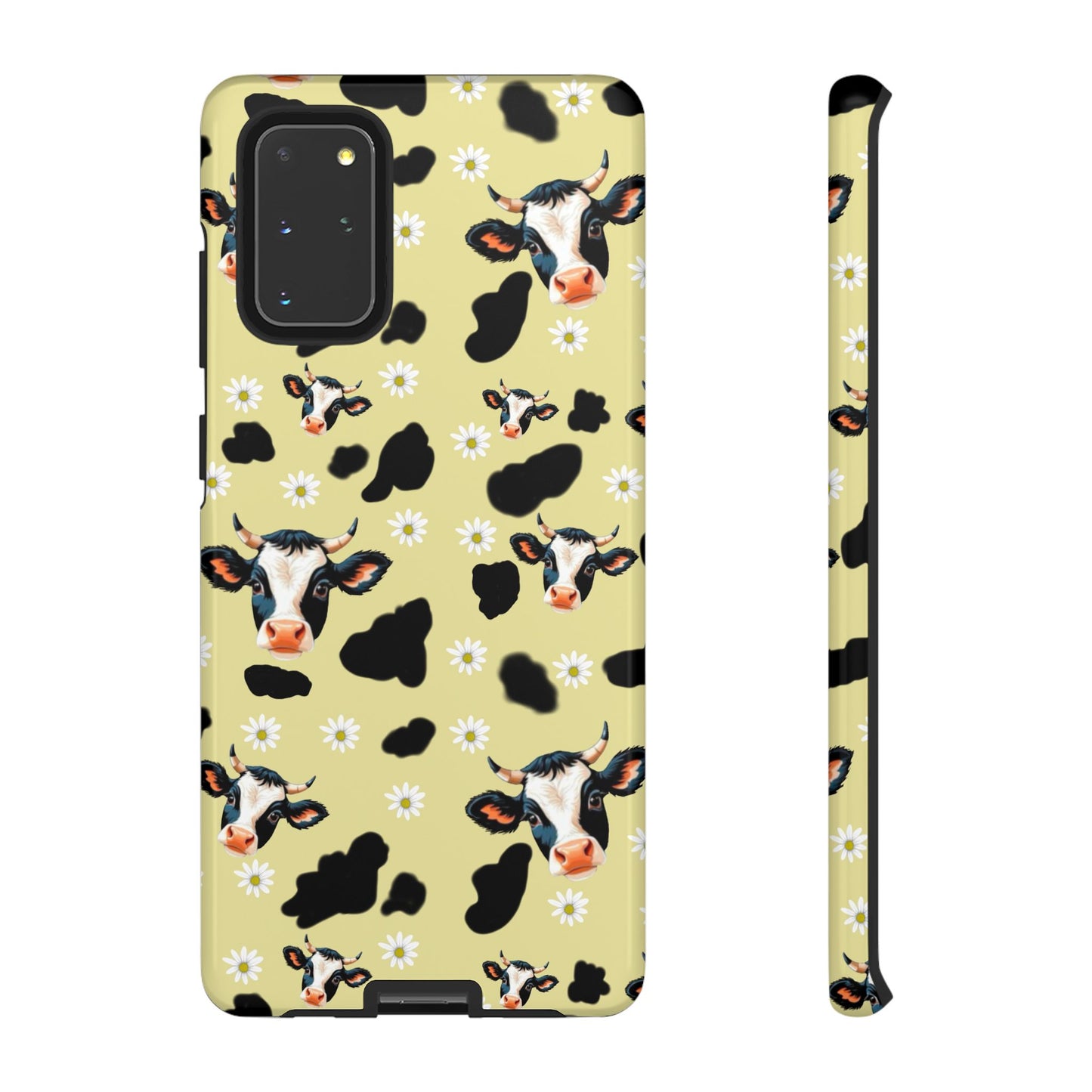 Cow Print Phone Case - Cute Protection for Animal Lovers, Gift for Farmhouse Decor, Cheerful Cow Design