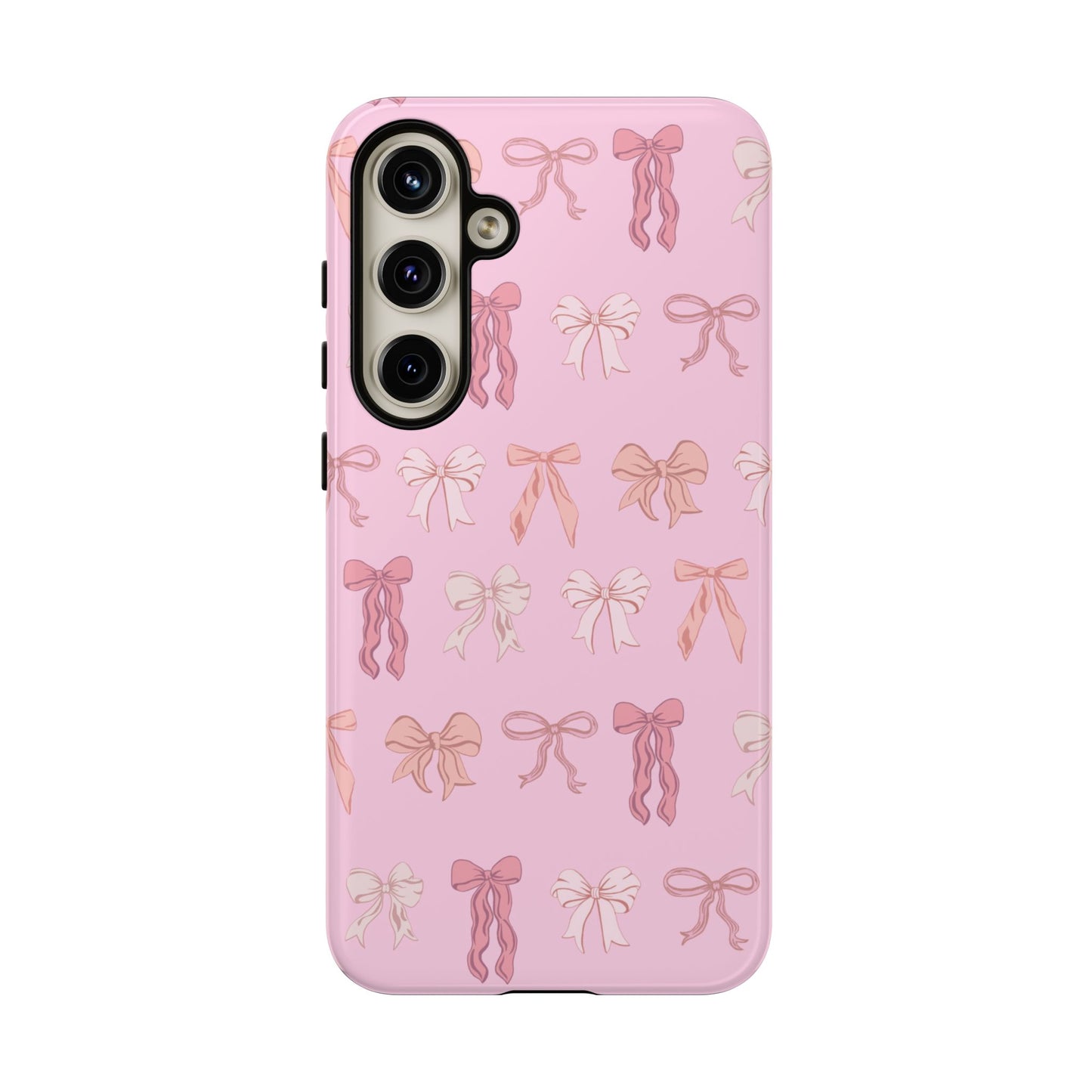 Cute Phone Case with Bow Design | Pink Aesthetic | Gifts for Her, Birthday Present, Trendy Phone Accessories, Fashionable Tech Cover