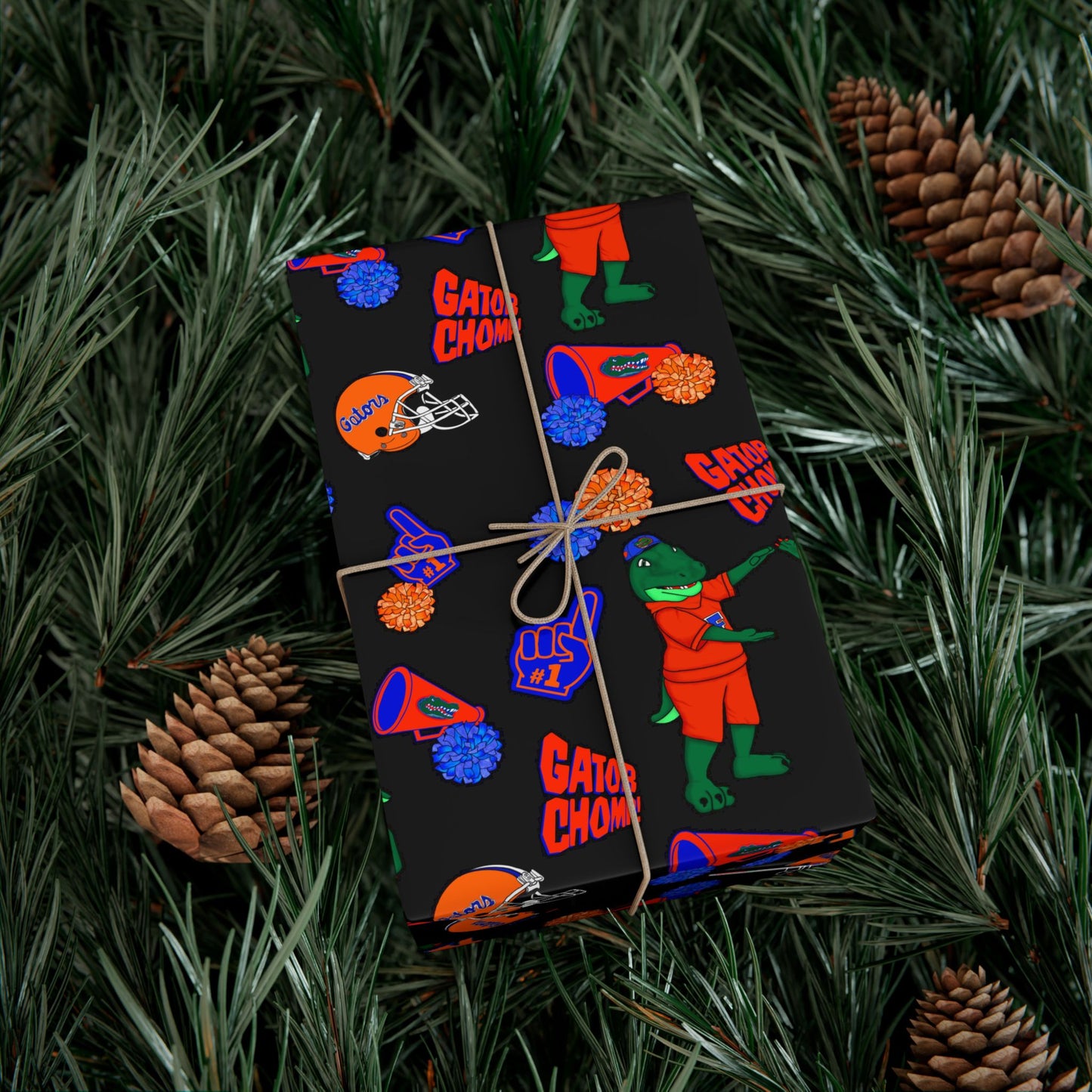 Florida Gators Football Gift Wrap Paper — Team Spirit Wrapping Paper for Fans & Game Day