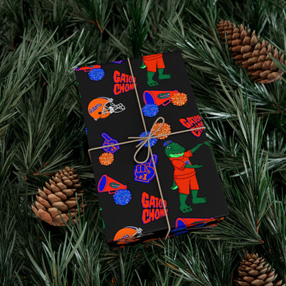 Florida Gators Football Gift Wrap Paper — Team Spirit Wrapping Paper for Fans & Game Day