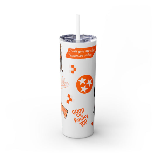 Tennessee Spirit Tumbler, 20oz | School Pride Cup for Gameday & Tailgating | Ideal for Fans, Students & Alumni