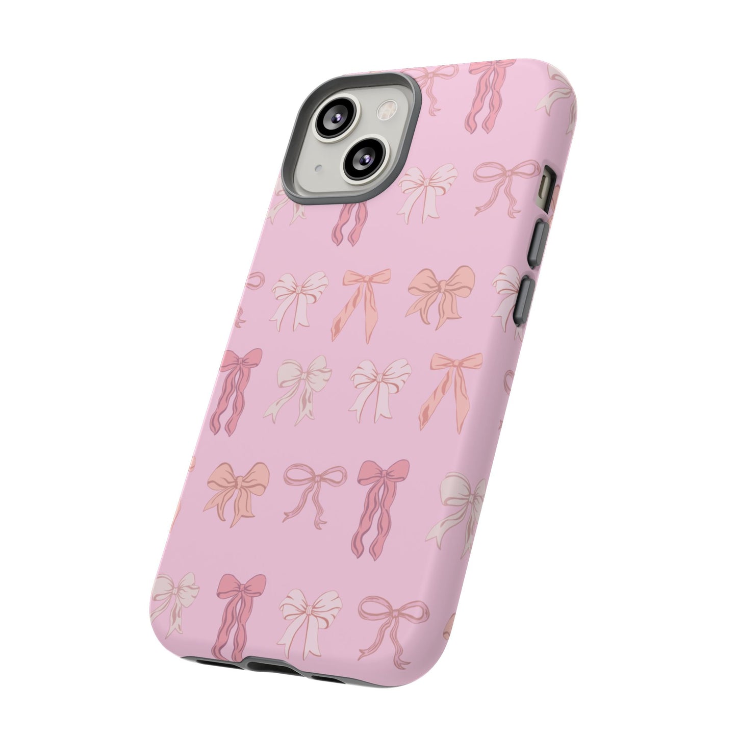 Cute Phone Case with Bow Design | Pink Aesthetic | Gifts for Her, Birthday Present, Trendy Phone Accessories, Fashionable Tech Cover
