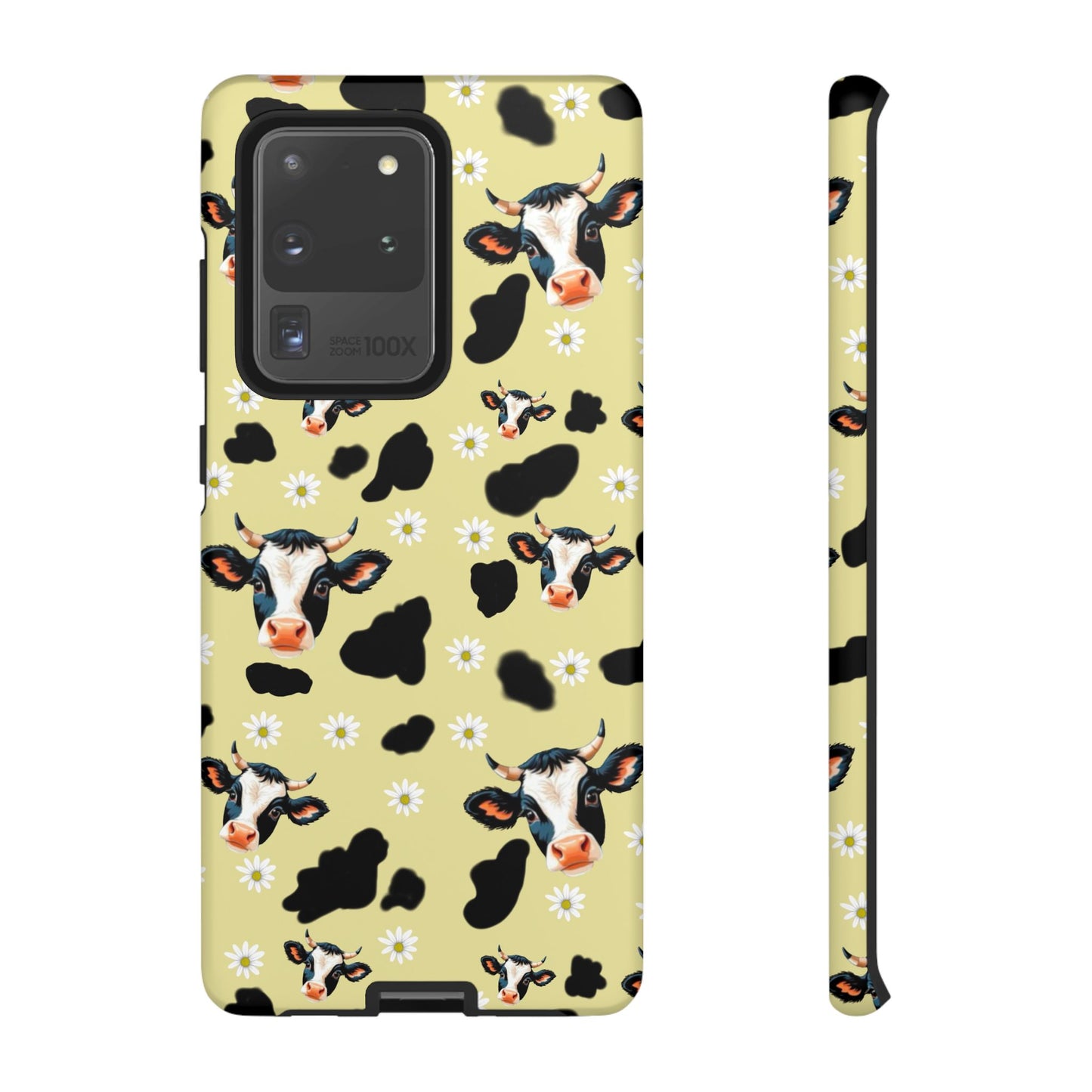 Cow Print Phone Case - Cute Protection for Animal Lovers, Gift for Farmhouse Decor, Cheerful Cow Design