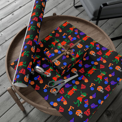 Florida Gators Football Gift Wrap Paper — Team Spirit Wrapping Paper for Fans & Game Day