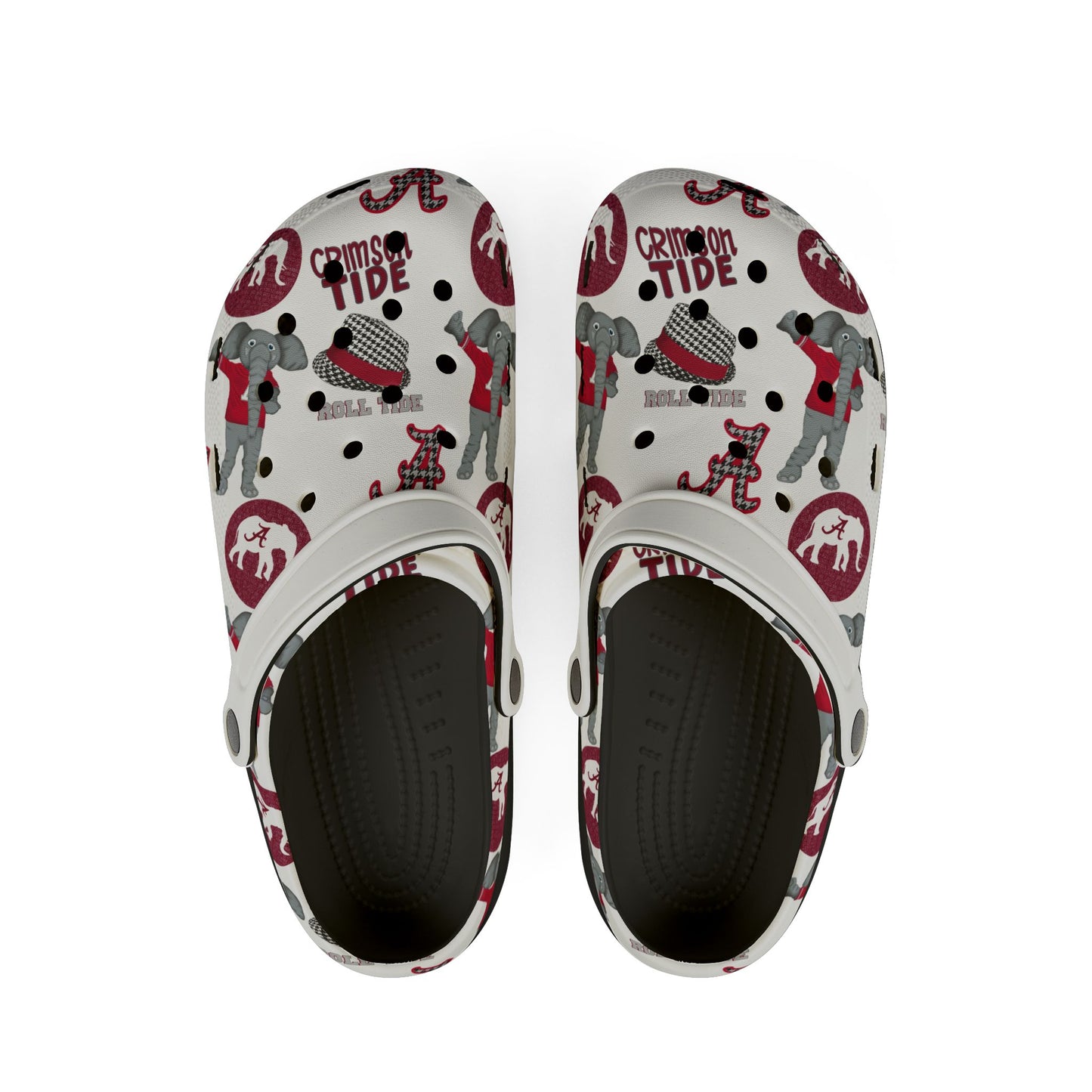 Alabama EVA Foam Rubber Clogs for Comfort and Fun, Perfect for Summer Casual Wear, Holiday Gatherings, Outdoor Activities