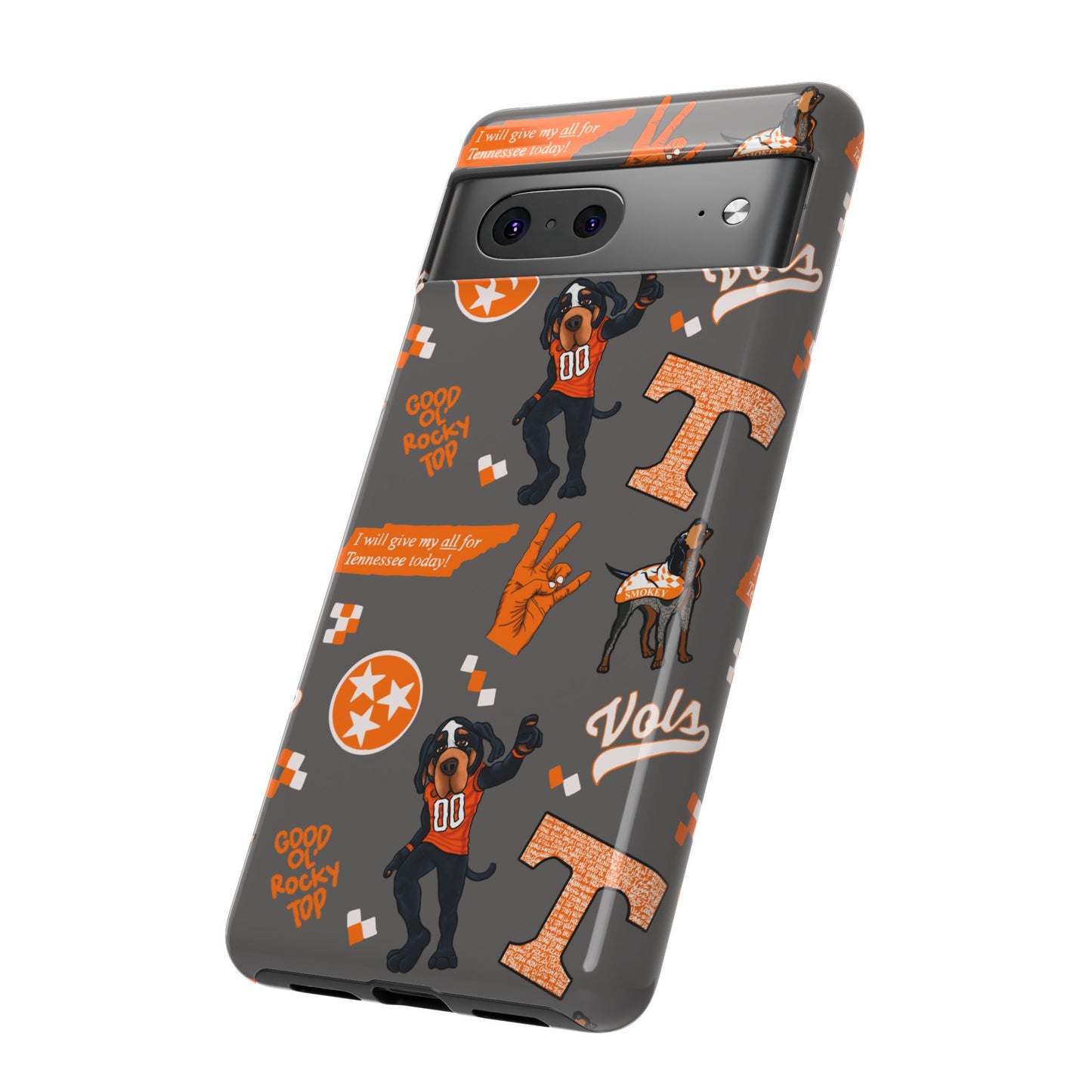 Tough Cases - Tennessee Fan Phone Case, Sports Team Accessory, Gift for Volunteers Fans, Durable Cover, College Game Day
