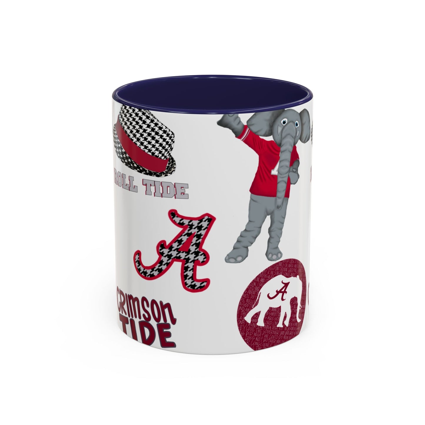 Crimson Tide Coffee Mug, Alabama Fan Cup, Roll Tide Mug, College Sports Gift, Game Day Drinkware