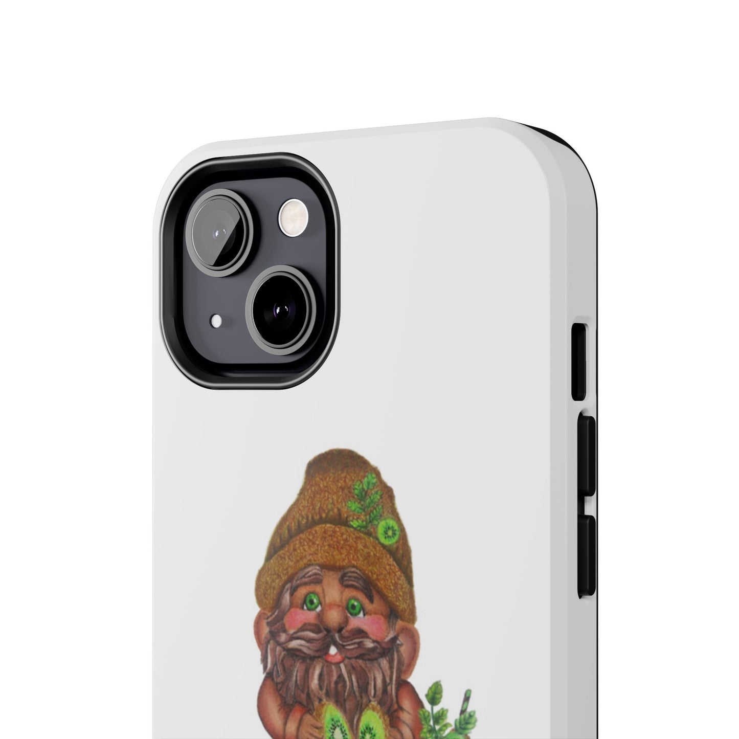 Funny Kiwi Gnome Phone Cases, Phone Covers for Gnome Lovers, Cute Gift for Gardeners, Unique Tech Accessories, Holiday Gifts