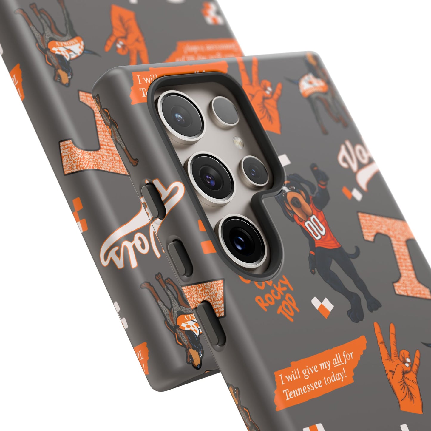 Tough Cases - Tennessee Fan Phone Case, Sports Team Accessory, Gift for Volunteers Fans, Durable Cover, College Game Day